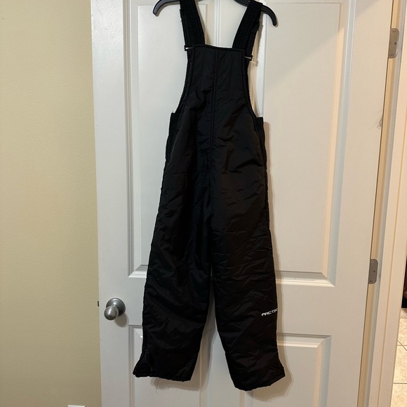 Arctix Kids' Insulated Snow Snowboarding Ski Bib‎ Overalls, Black, Youth Medium - Picture 3 of 10